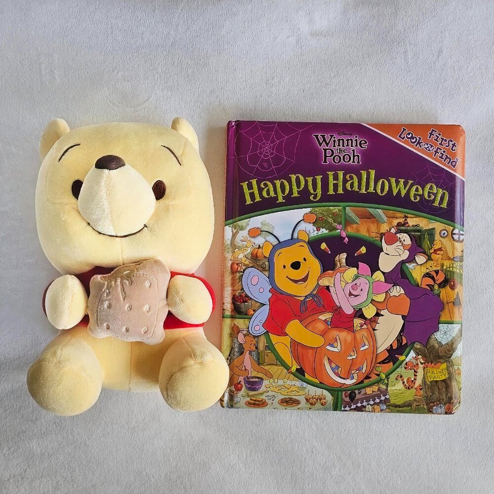 Winnie-the-Pooh  Plush Toy & First Look and Find book